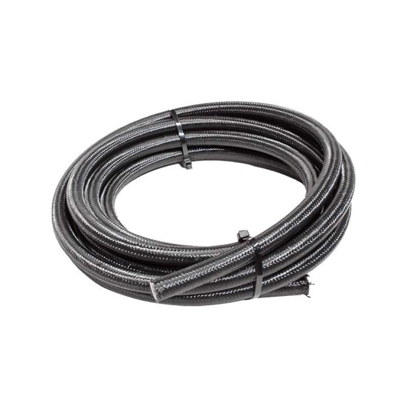 Snow 10AN Braided Stainless PTFE Hose - 15ft Black-thumbmail-1
