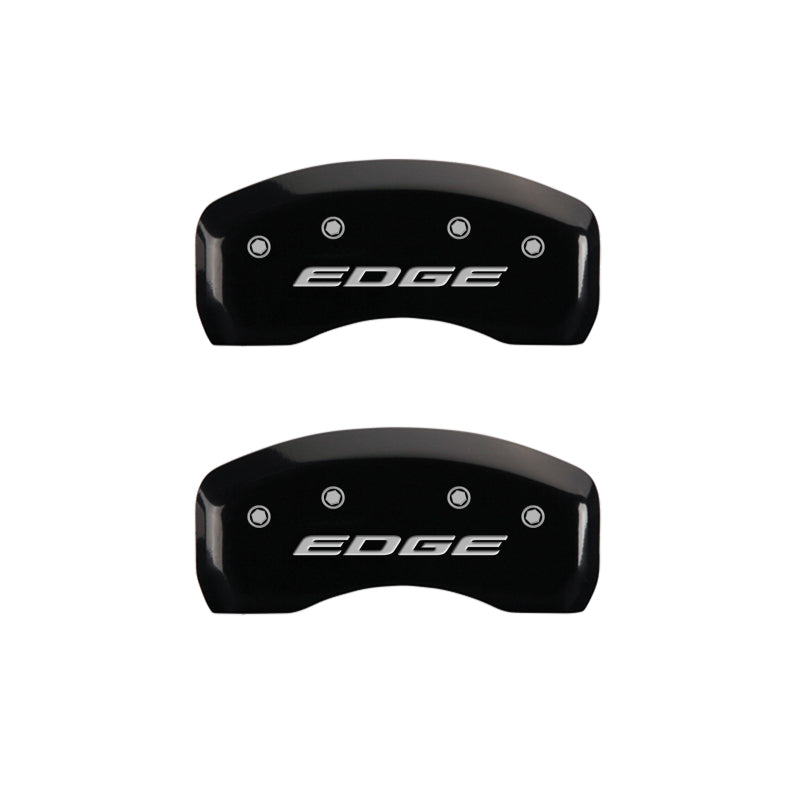 MGP 4 Caliper Covers Engraved Front & Rear EDGE/2015 Black finish silver ch-thumbmail-5