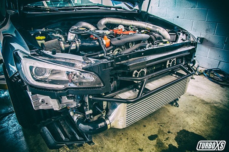 Turbo XS FMIC 2015-2017 Subaru STi - Wrinkle Black Pipes-thumbmail-4