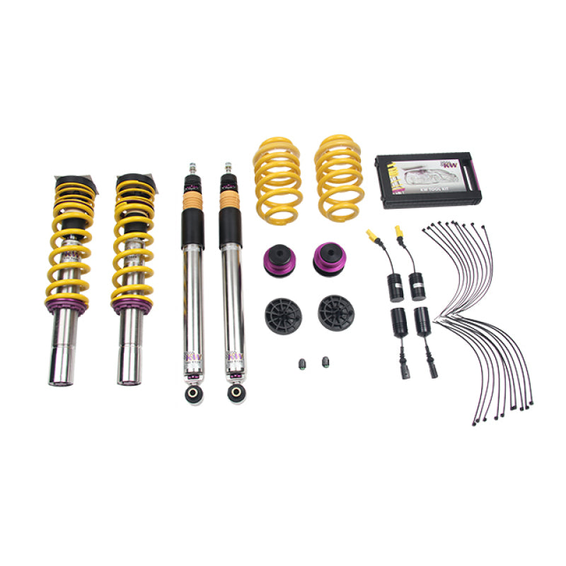 KW Coilover Kit V3 2017+ Audi A4 (B9) Sedan 2wd w/ Electronic Dampers-thumbmail-5