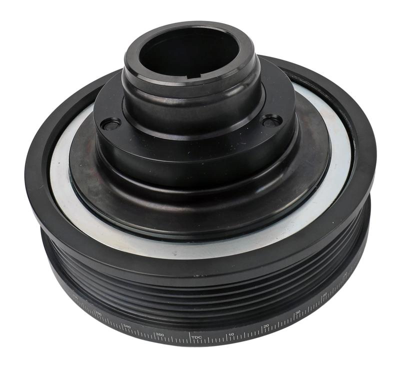 ATI Damper - 5.67in - Alum - 6/4 Grv - 25 Percent UD - No A/C - LS1/2/3/6 - 97-13 Y Body - 3 Ring-thumbmail-1