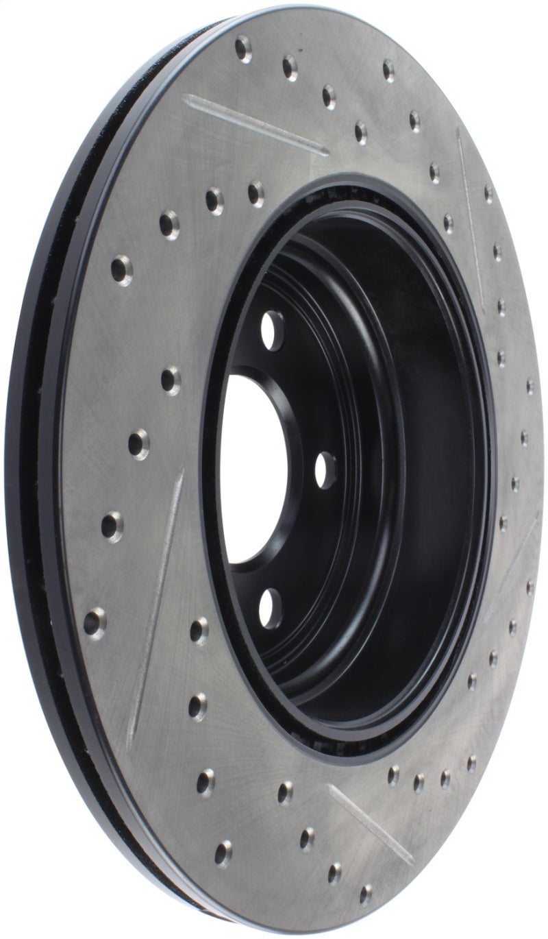 StopTech 12-16 BMW 335i Slotted & Drilled Rear Right Rotor-thumbmail-3