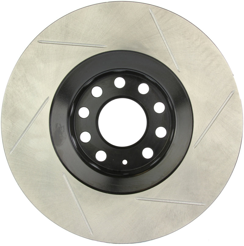 StopTech Power Slot 01-06 Audi Allroad / 05-09 A4 / 6/99-04 A6 / 99-02 S4 Right Front Slotted Rotor-thumbmail-6