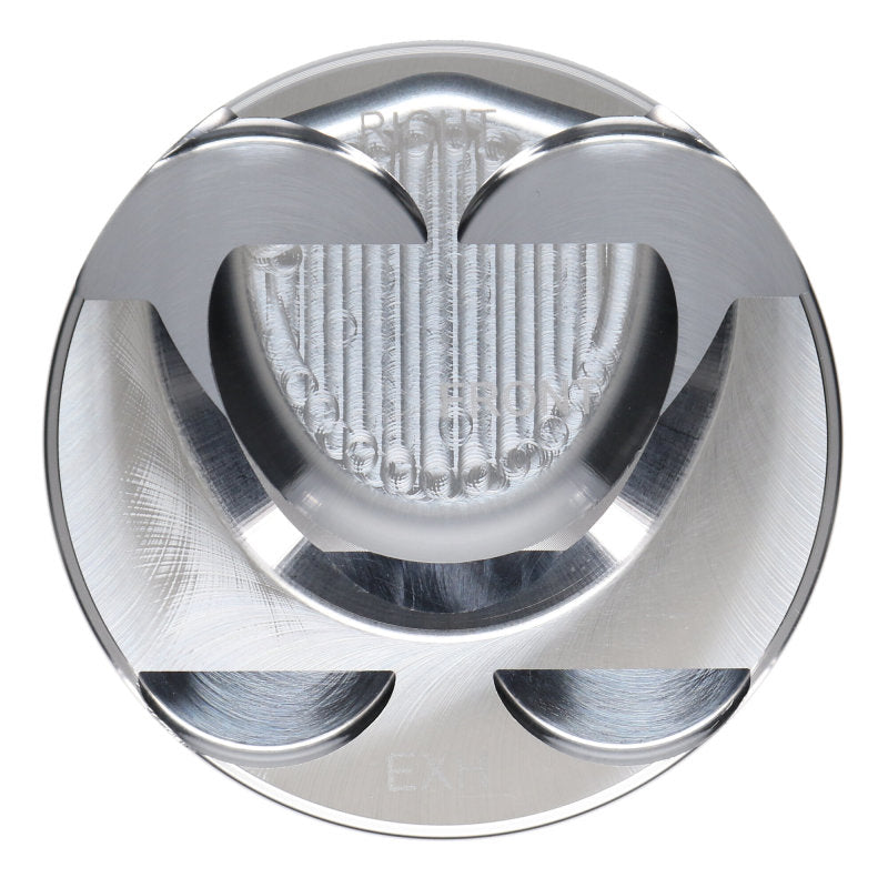 JE Pistons Nissan VR30DDTT 86mm Bore 10.2:1 CR -3cc Dish - Set of 6-thumbmail-6