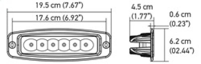 Hella Value Fit Mini 6in LED Light Bar - Flood-thumbmail-15