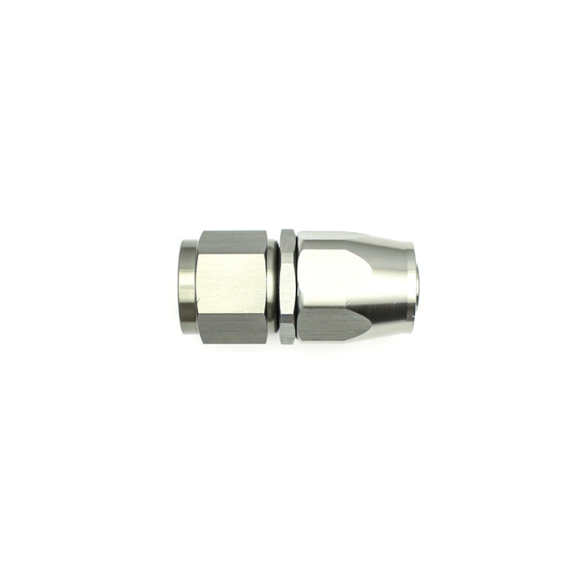 DeatschWerks 10AN Female Swivel Straight Hose End CPE - Anodized Matte Black-thumbmail-2