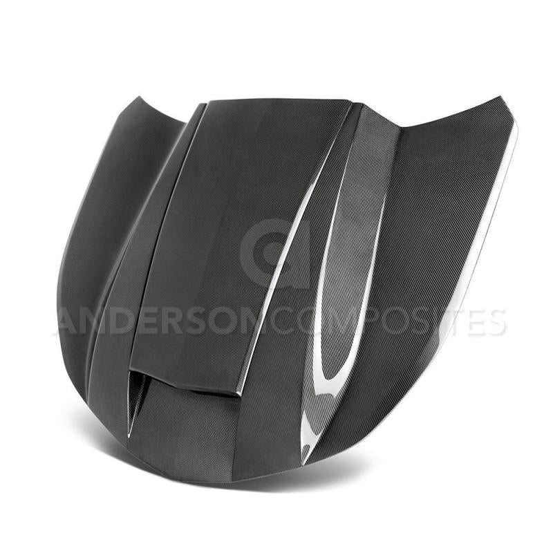 Anderson Composites 2016+ Chevy Camaro Carbon Fiber Double Sided Hood-thumbmail-2