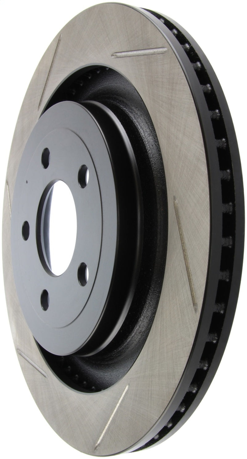 StopTech 2015 Ford Mustang GT w/ Brembo Brakes Right Rear Slotted Brake Rotor-thumbmail-3