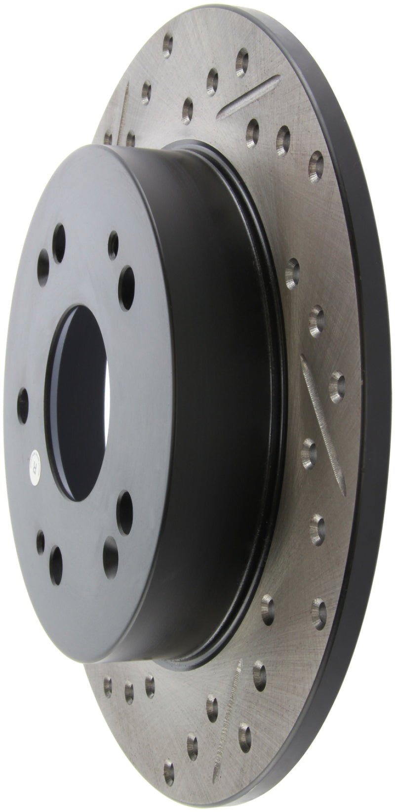 StopTech 06-09 Honda Civic Ex/Si Slotted & Drilled Right Rear Rotor-thumbmail-7