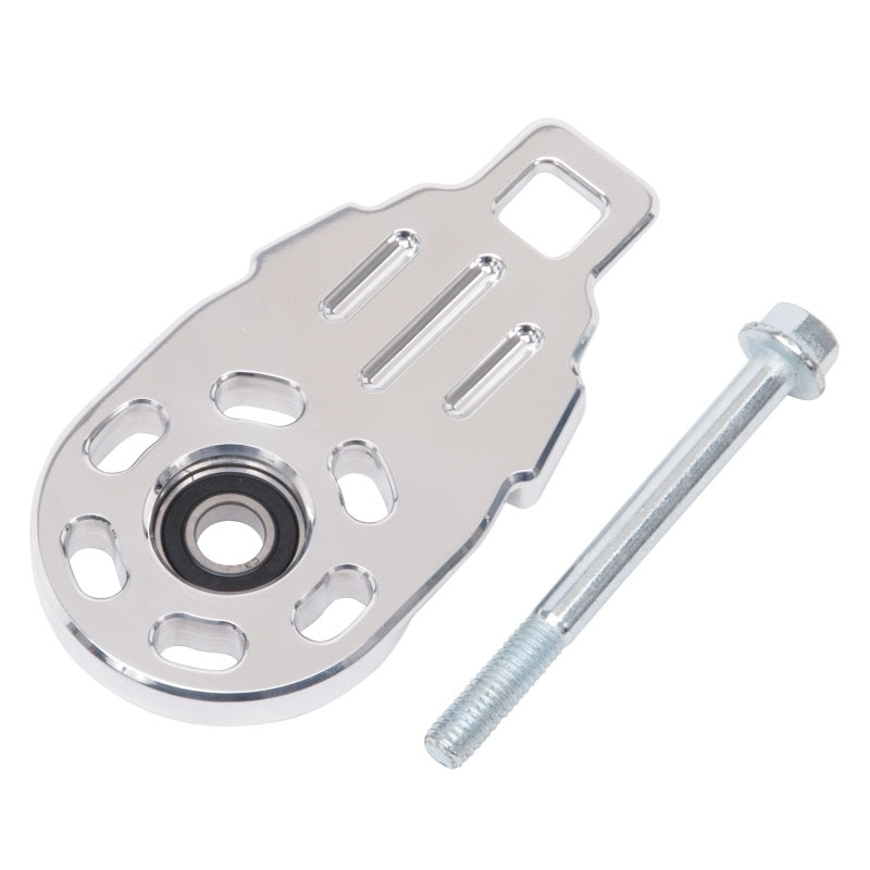 Edelbrock Tensioner Cover Dual Quad Ls/Sbc Supercharger Polished-thumbmail-2