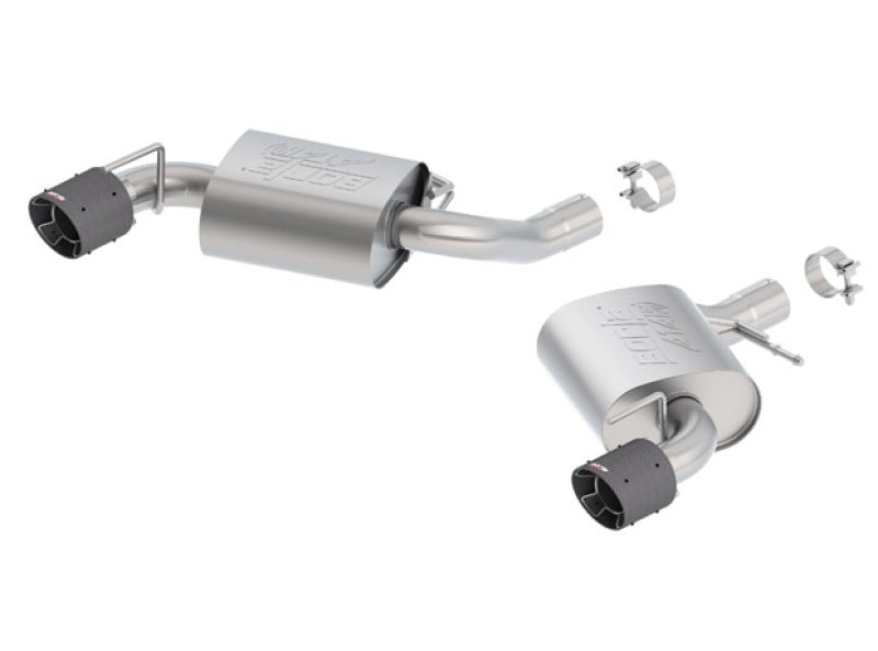Borla 16 Chevy Camaro 6.2L Atak Rear Section Exhaust w/o NPP-thumbmail-1