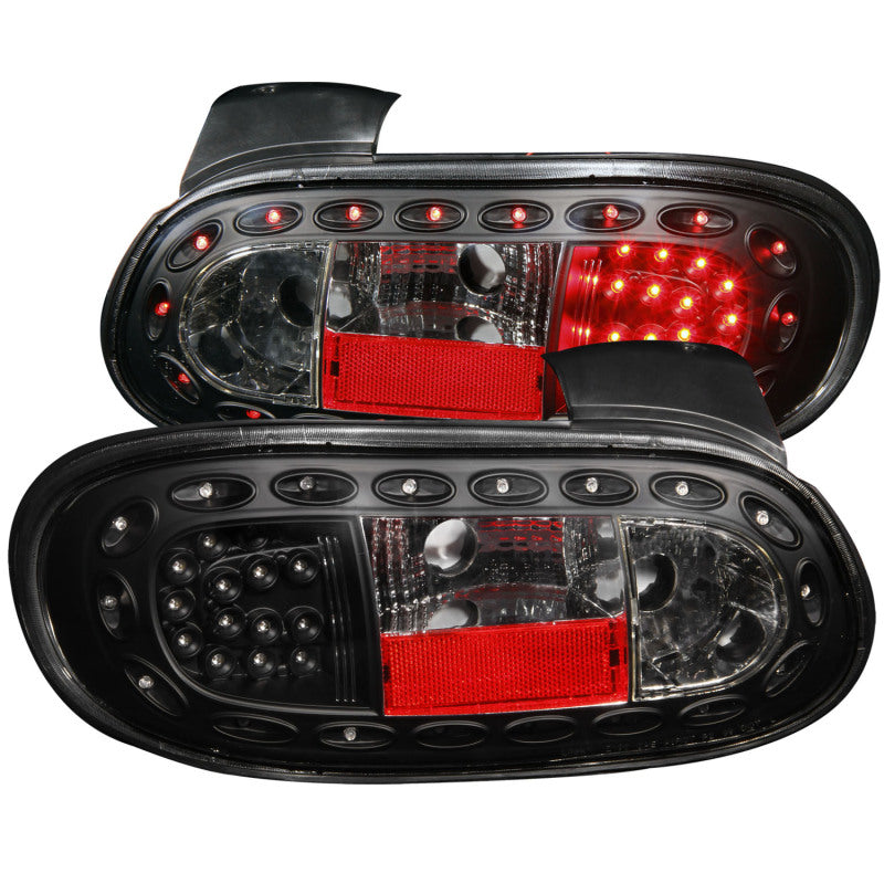 ANZO 1998-2005 Mazda Miata LED Taillights Black-thumbmail-3