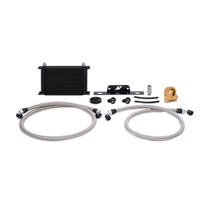 Mishimoto 10-15 Chevrolet Camaro SS Thermostatic Oil Cooler Kit - Black-thumbmail-1