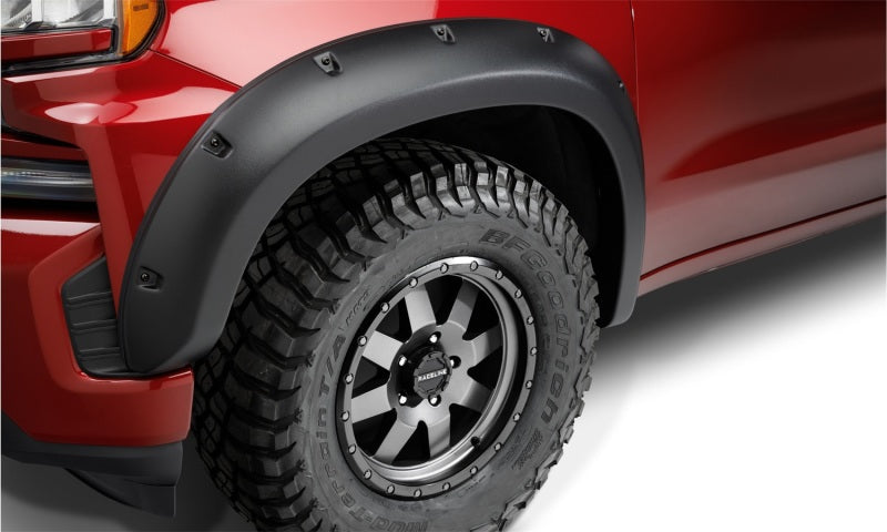 Bushwacker 17-20 Chevrolet Colorado (5ft. Bed) Forge Style Flares 4pc - Black-thumbmail-5
