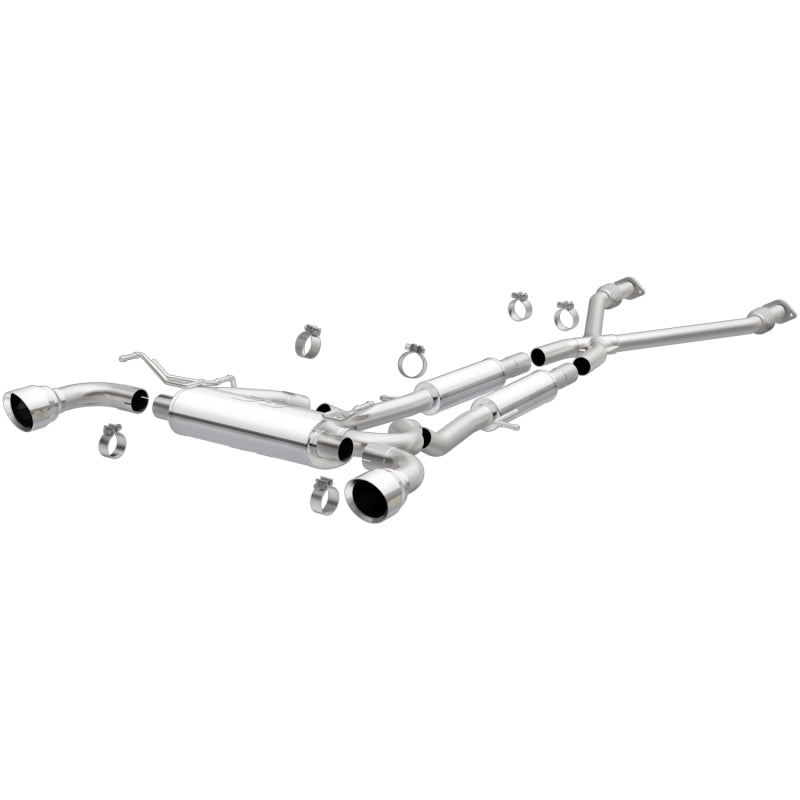 MagnaFlow Cat-Back 09-17 Nissan 370Z V6 3.7L Street Series SS 2.25in Dual Split Rear Exit Exhaust-thumbmail-1