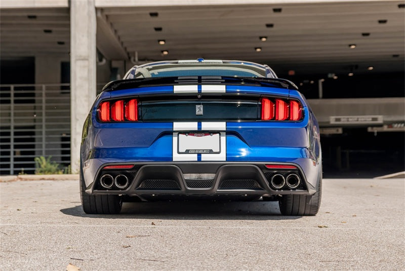 Corsa 2015-2020 Ford Mustang GT350/R 5.2L V8 Dual Rear Cat-Back- Stainless Dual Rear Exit-thumbmail-2