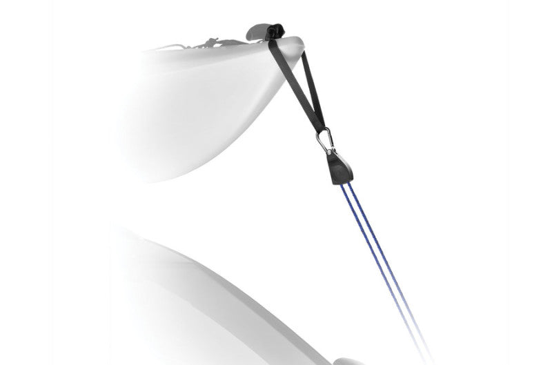 Thule QuickDraw Ratchet System (For Boat Bow/Stern) Includes (2) 13in. Rope & 4 Hooks - Black/Silver-thumbmail-6