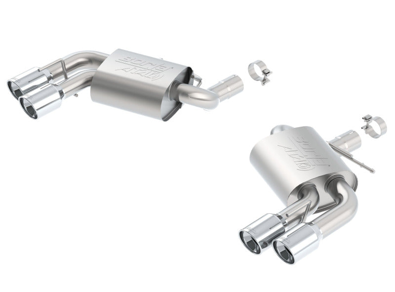 Borla 16 Chevy Camaro 6.2L Atak Rear Section Exhaust w/o Dual Mode Valves-thumbmail-2