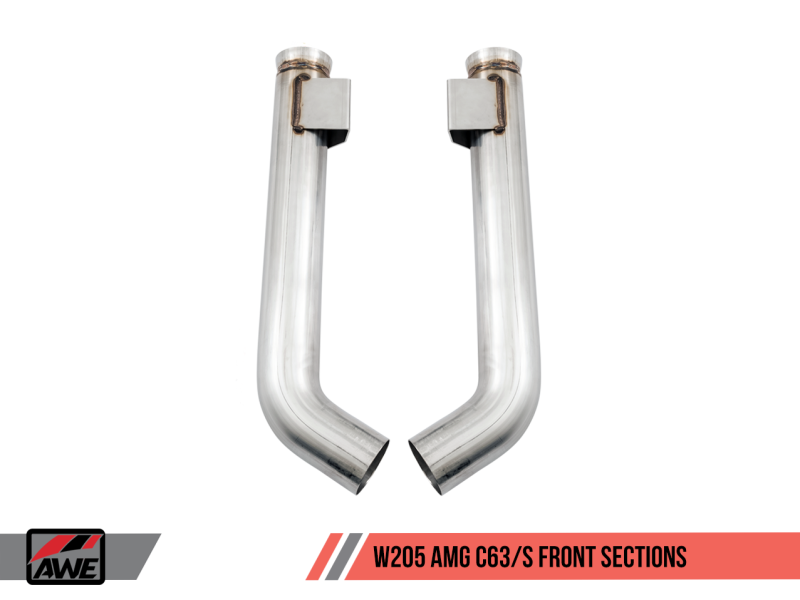 AWE Tuning Mercedes-Benz W205 AMG C63/S Coupe Track Edition Exhaust System (no tips)-thumbmail-9