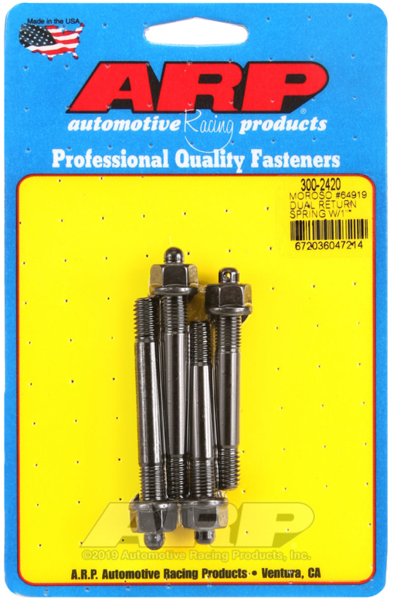 ARP Moroso 64919 Dual Return Spring w/ 1in Spacer Plate Pro Series Carb Stud Kit-thumbmail-1