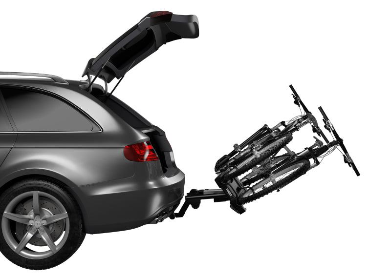 Thule EasyFold XT 2 - Fully Foldable Platform Hitch Bike Rack (Up to 2 Bikes) - Black/Silver-thumbmail-20