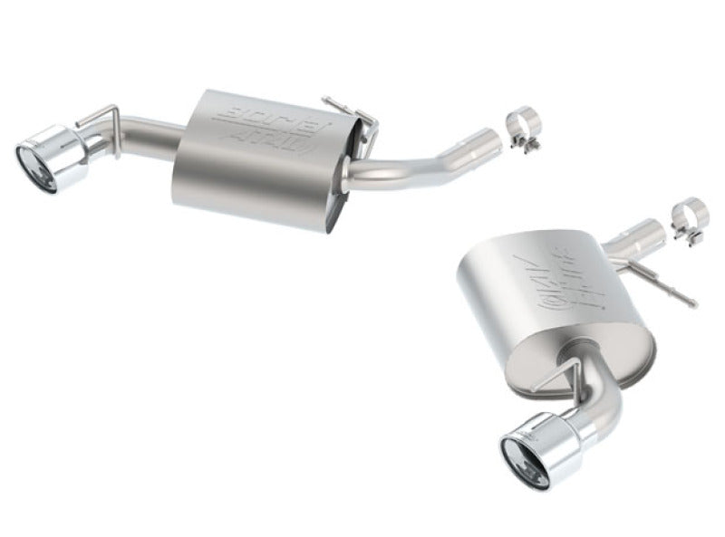 Borla 16-17 Chevy Camaro 3.6L V6 Single Split Rear Exit ATAK Axle-Back Exhaust-thumbmail-1