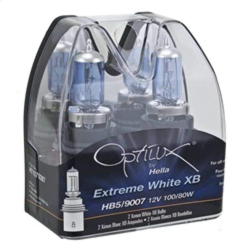 Hella Optilux XB White Halogen Bulbs HB5 9007 12V 100/80W (2 pack)-thumbmail-23