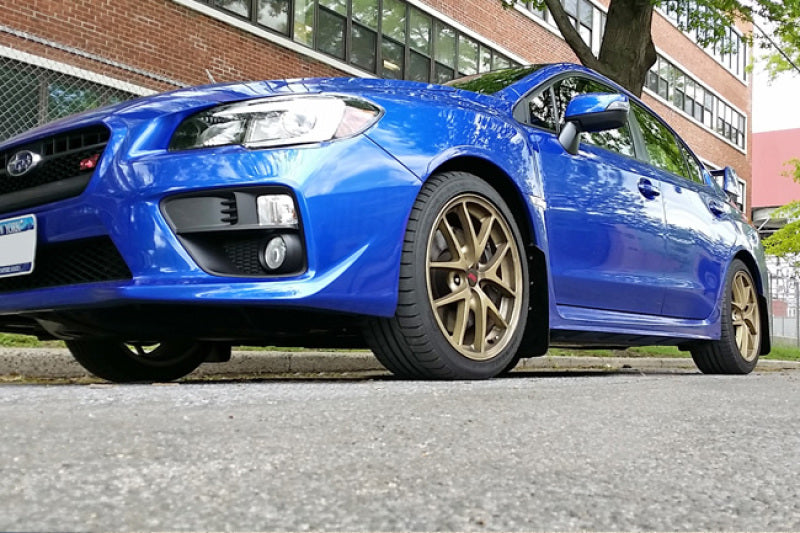 Rally Armor 15-21 Subaru WRX/STI (Sedan ONLY) Red UR Mud Flap w/ White Logo-thumbmail-7