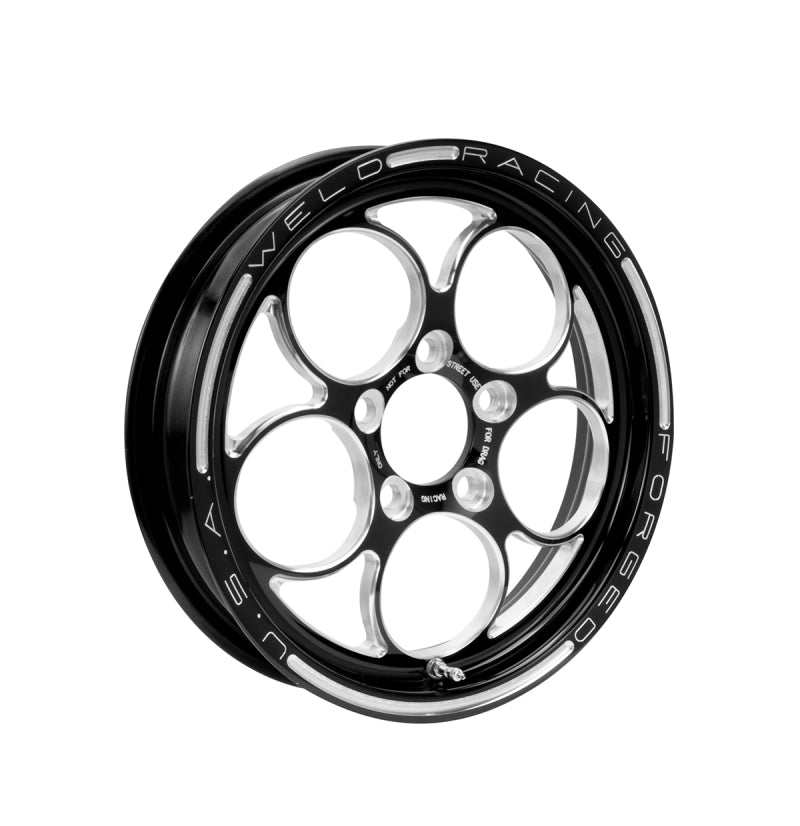 Weld Magnum 1-Piece 15x3.5 / 5x4.5 BP / 1.75in. BS Black Wheel - Non-Beadlock-thumbmail-1
