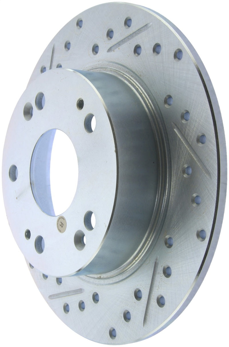StopTech Select Sport Drilled & Slotted Rotor - Front Left-thumbmail-4