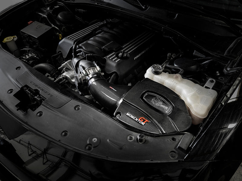 aFe Black Series Carbon Fiber CAIS w/PDS Filter 11-19 Dodge Challenger/Charger SRT8 V8-6.4L-thumbmail-2