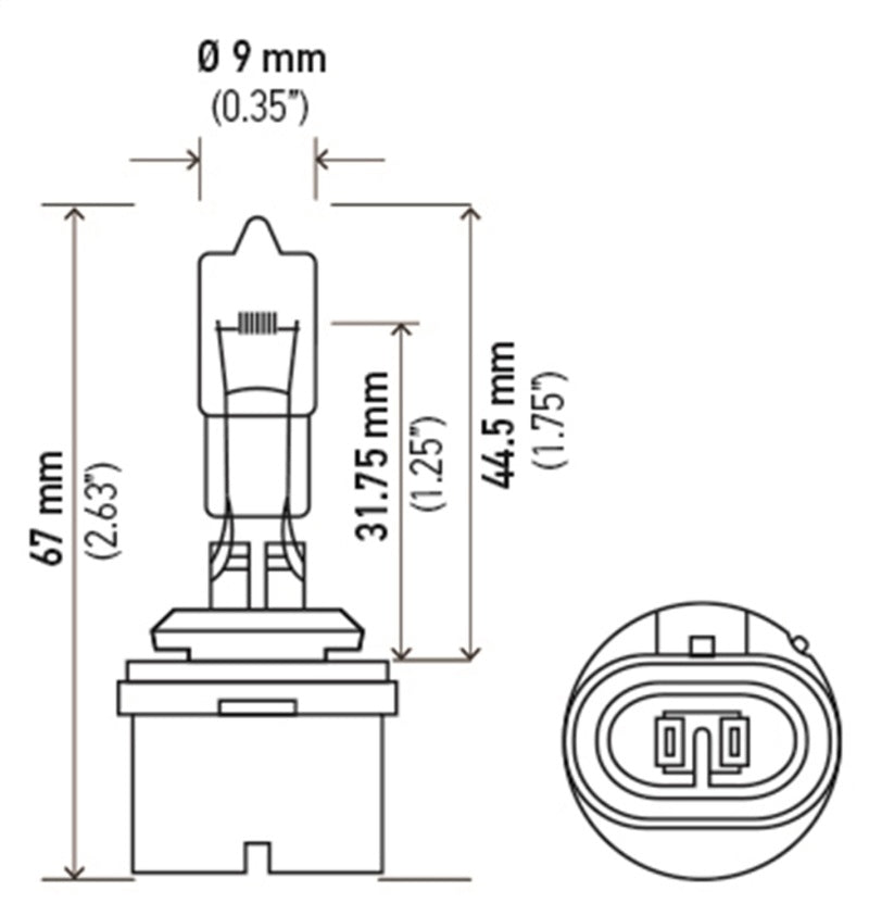 Hella Bulb 884 12V 27W Pg13 T325-thumbmail-3