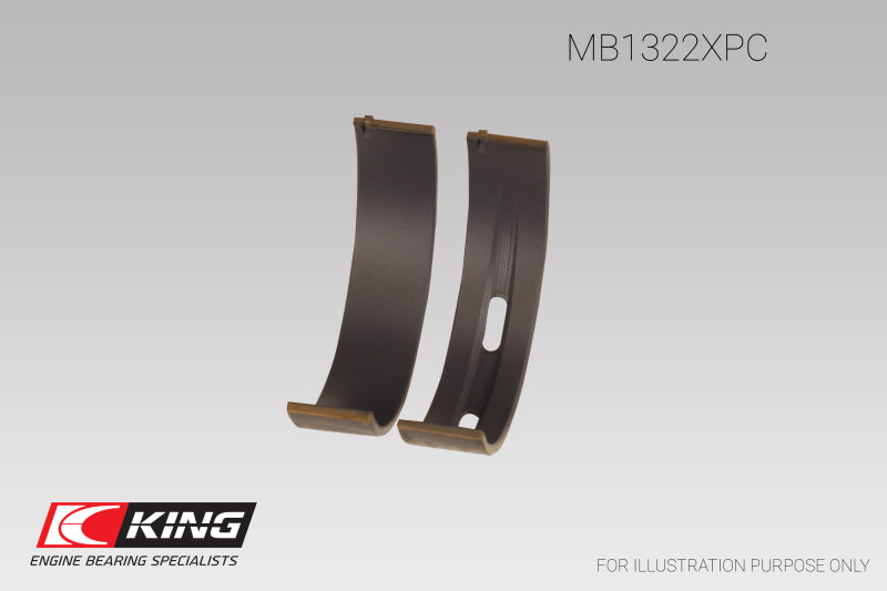 King Vw V8/V10 R8/RS6/Huracan (Size 0.25) pMaxKote Coated Main Bearing Set-thumbmail-2
