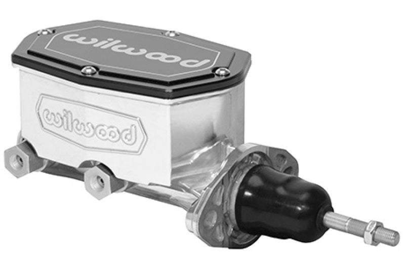 Wilwood Corvette C2 CompactTandem Master Cylinder - 7/8in Bore - Burnished-thumbmail-1