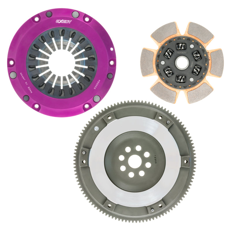 Exedy 2000-2009 Honda S2000 L4 Hyper Single Clutch Sprung Center Disc Pull Type Cover-thumbmail-2