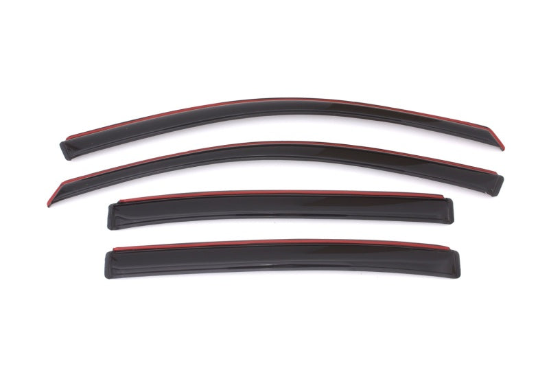 AVS 13-17 Honda Accord Ventvisor In-Channel Front & Rear Window Deflectors 4pc - Smoke-thumbmail-4