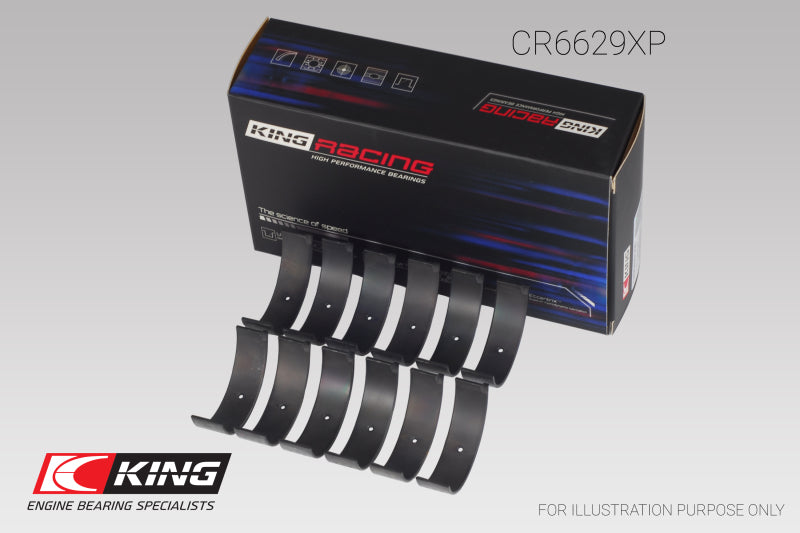 King Mitsubishi 6G72 (Size STDX) Connecting Rod Bearing Set-thumbmail-1
