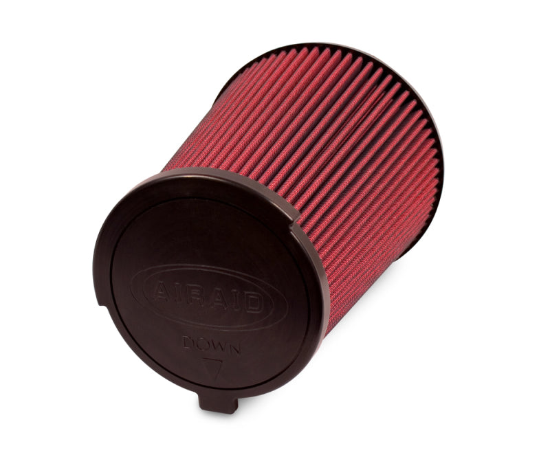 Airaid 10-14 Ford Mustang Shelby 5.4L Supercharged Direct Replacement Filter - Oiled / Red Media-thumbmail-1