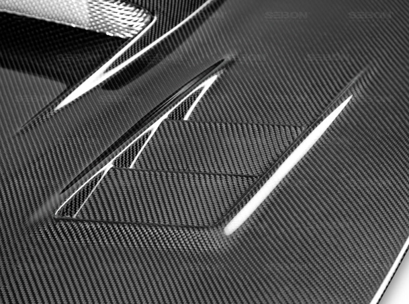 Seibon 06-07 Subaru WRX/STi CWII Carbon Fiber Hood-thumbmail-3