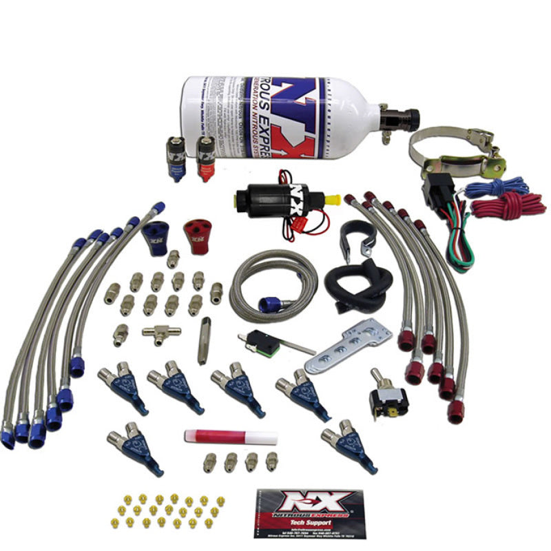 Nitrous Express Six Cyl Piranha Nitrous Kit w/o Bottle-thumbmail-2