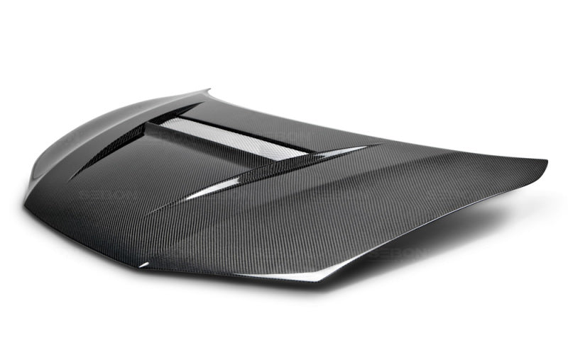 Seibon 14-15 Honda Civic 2dr VSII-Style Carbon Fiber Hood-thumbmail-2
