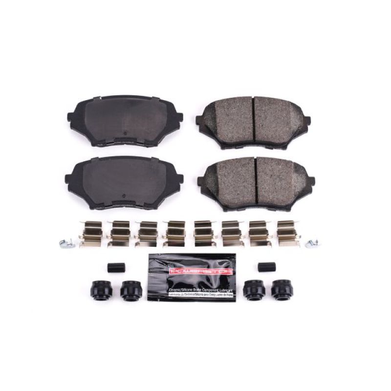 Power Stop 06-15 Mazda MX-5 Miata Front Z23 Evolution Sport Brake Pads w/Hardware-thumbmail-1