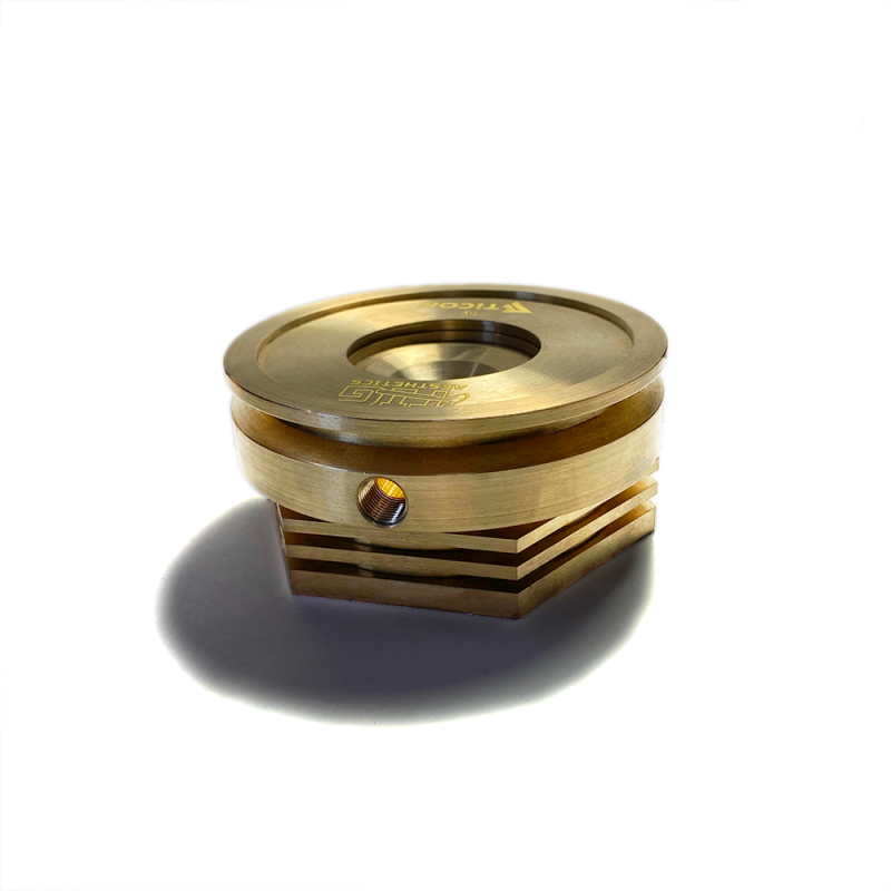 Ticon Industries Tig Aesthetics 3in Universal Vband Heat Sink w/ Purge - Tellurium Copper-thumbmail-2