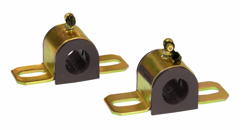 Prothane Universal 90 Deg Greasable Sway Bar Bushings - 1in - Type B Bracket - Black-thumbmail-1