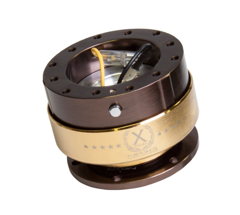 NRG Quick Release Gen 2.0 - Bronze Body / Chrome Gold Ring-thumbmail-2