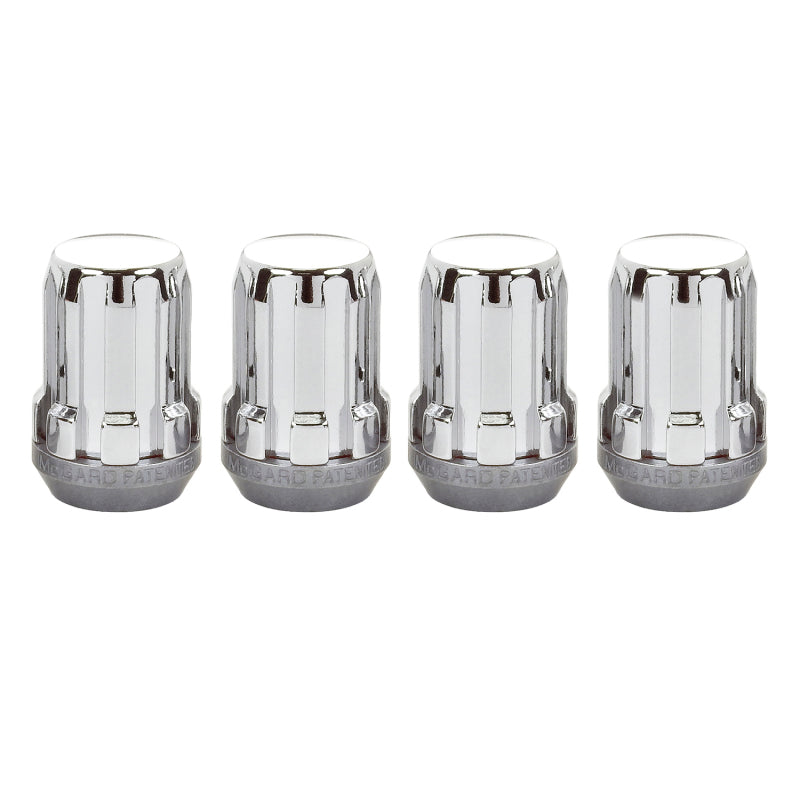 McGard SplineDrive Lug Nut (Cone Seat) M12X1.25 / 1.24in. Length (4-Pack) - Chrome (Req. Tool)-thumbmail-6