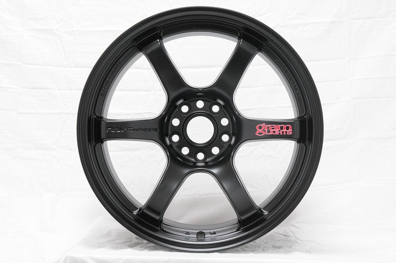 Gram Lights 57DR 19x8.5 +35 5-120 Semi Gloss Black Wheel-thumbmail-1