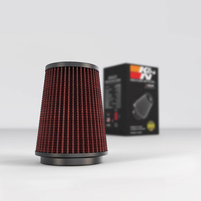 K&N Universal Rubber Filter 3 1/2 inch FLG / 4 5/8 inch Base / 3-1/2 inch Top / 5 1/2 inch Height-thumbmail-2