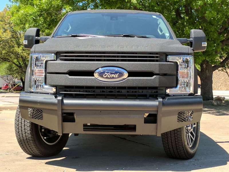 Road Armor 17-20 Ford F-250 Vaquero Front Non-Winch Bumper - Tex Blk-thumbmail-2