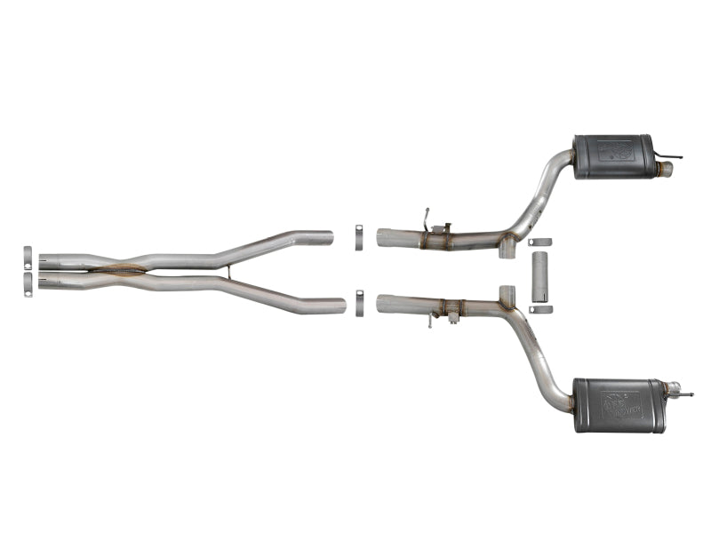 aFe MACH Force-Xp 304 SS Catback Exhaust 17-19 Dodge Challenger V8-5.7L-thumbmail-4